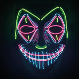 Masque LED Démon Mixte Original Cup – Halloween et Festival