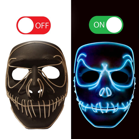 Masque LED Jack Original Cup – Halloween, Festival et Soirée Déguisée
