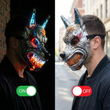 Masque LED Loup Original Cup – Halloween, Festival et Soirée Déguisée