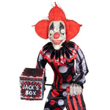 Automate Halloween Clown Jester Jack 175 cm Animatronique – Restaurant, Commerce et Soirée