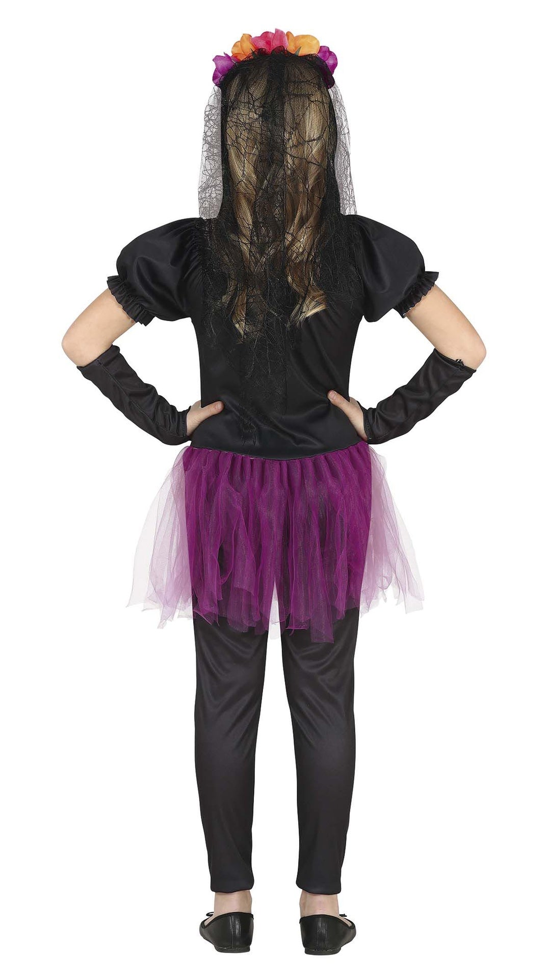 Déguisement Squelette Fleuri Enfant Fille – Halloween