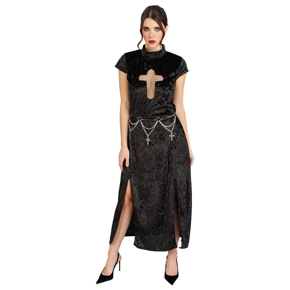 Déguisement Vampiresse Gothique Femme 2 Pièces – Halloween