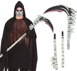 Faux de Faucheuse en Os Détachable 150 cm – Accessoire Halloween