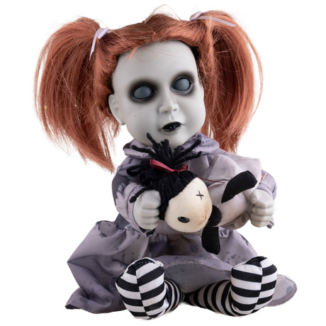 Automate Halloween Poupée Fantôme Tirant un Ours 26 cm – Comptoir, Table et Vitrine