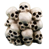 Tour de Crâne Halloween Lumineuse et Sonore 41 cm – Table, Comptoir et Entrée