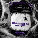 Toile d'Araignée Blanche 60 g – Décoration Halloween Effrayante