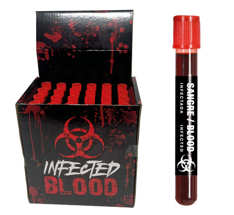 Tube de Faux Sang 15 ml – Maquillage Vampire et Zombie Halloween