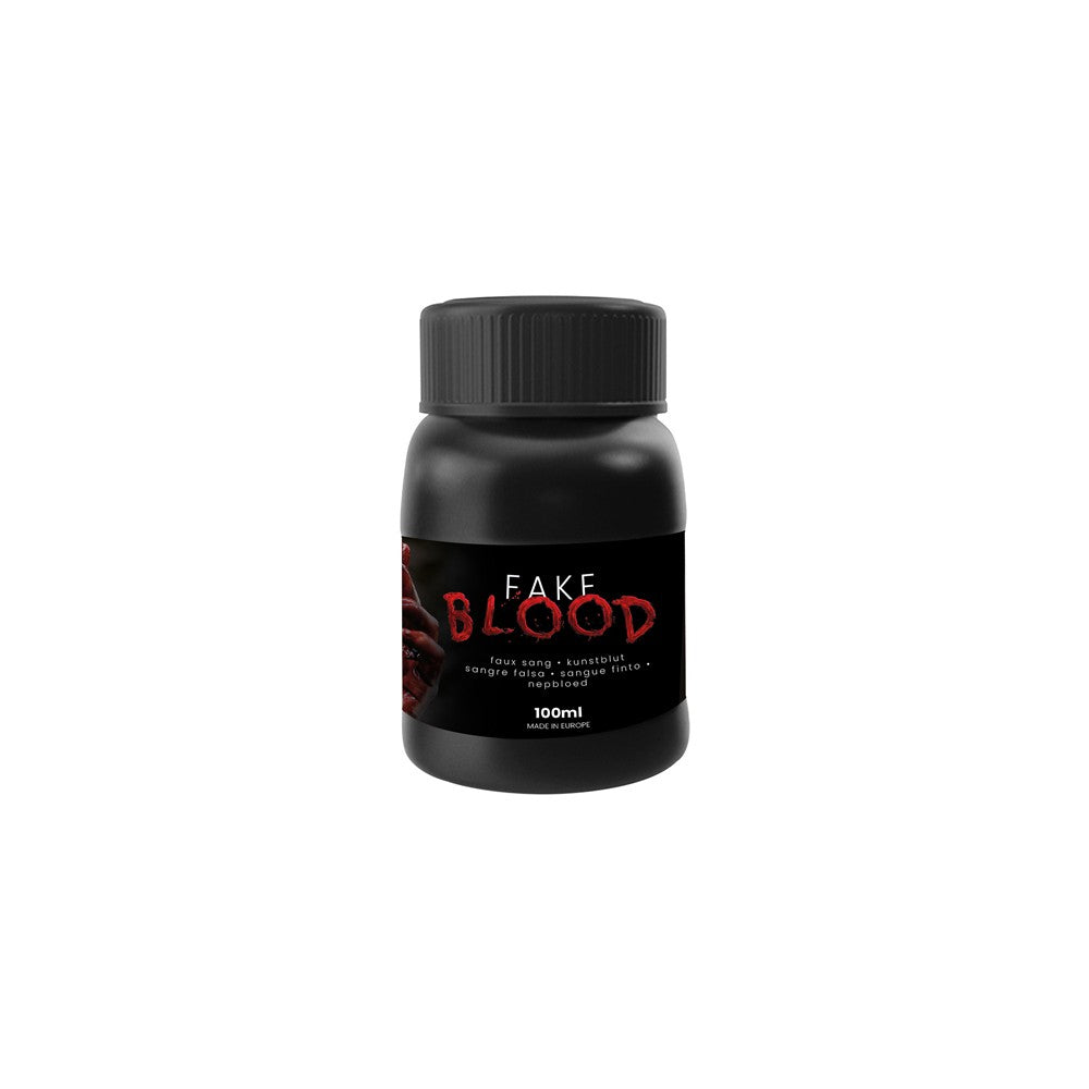 Faux Sang Halloween 100 ml – Maquillage Blessures et Effets Spéciaux