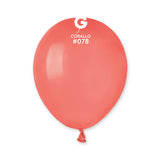 Ballons Latex Biodégradable 13Cm (5") - Finition Mat - Sachet De 50 (A50)