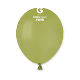 Ballons Latex Biodégradable 13Cm (5") - Finition Mat - Sachet De 50 (A50)