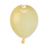 Ballons Latex Biodégradable 13Cm (5") - Finition Mat - Sachet De 50 (A50)