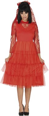 Déguisement Mariée Rouge Femme – Halloween