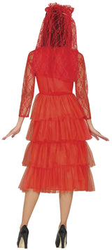 Déguisement Mariée Rouge Femme – Halloween