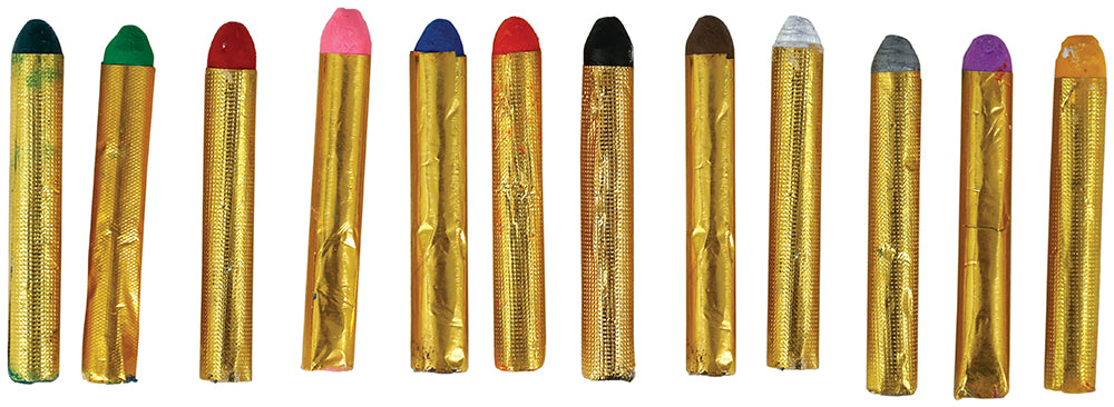 Blister de 12 Barres de Maquillage 12 x 19 g – Clown et Carnaval