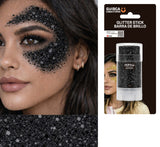 Stick Maquillage Glitter 15 g Or, Argent, Noir, Rouge – Fête et Halloween