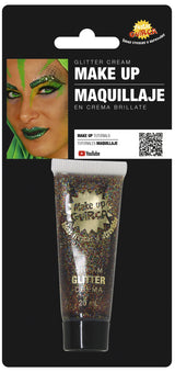 Tube Gel Crème Glitter 20 ml Multicolore – Maquillage Festival et Anniversaire