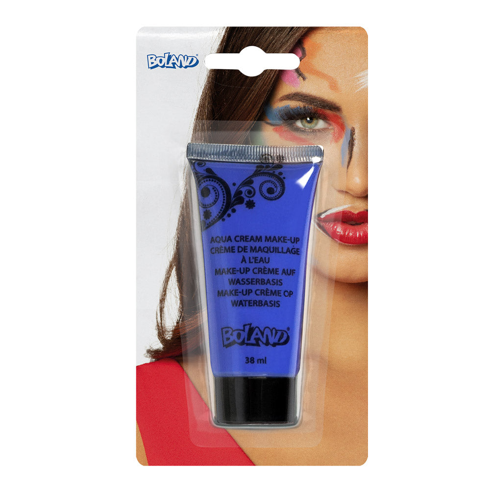Tube de Maquillage à l'Eau Bleu et Orange – Carnaval et Halloween