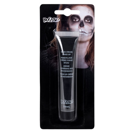 Tube de Crème Maquillage à l'Eau 19 ml Blanc, Noir, Rouge – Halloween
