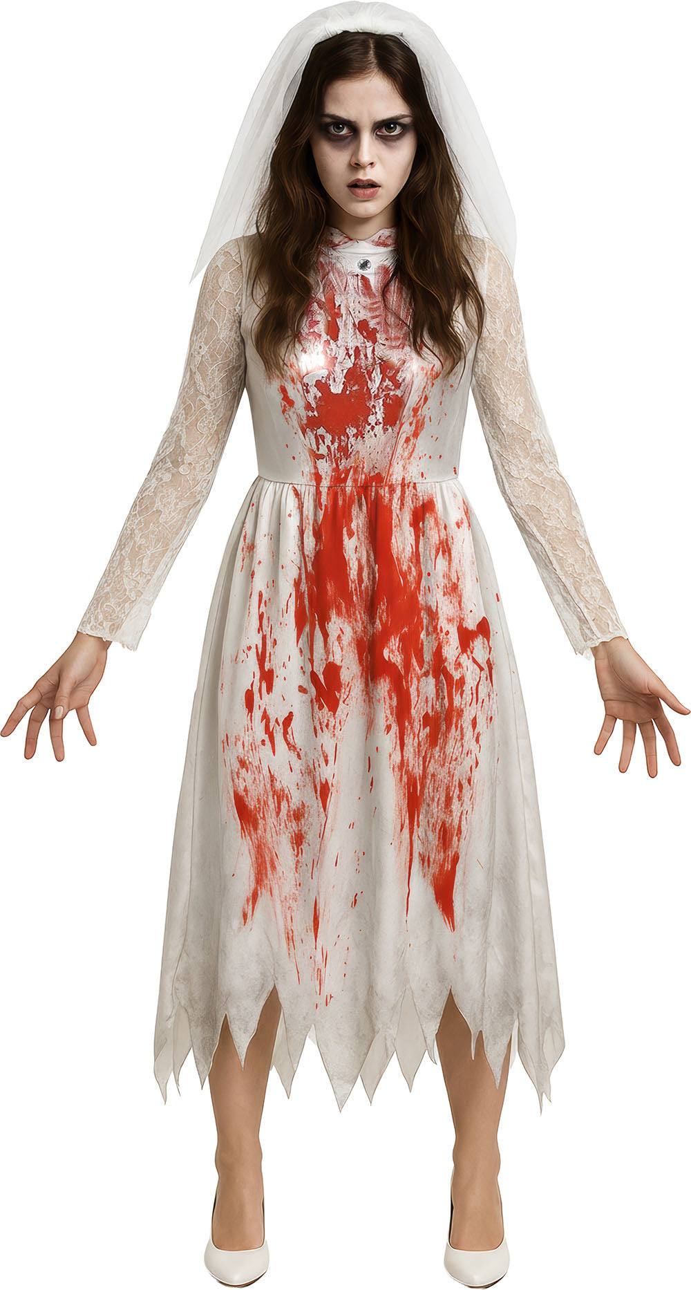 Déguisement Épouse Sanglante Ado Fille – Halloween