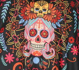 Déguisement Poncho Jour des Morts Adulte Femme – Jour des Morts et Halloween