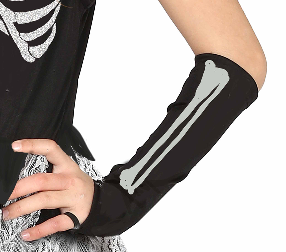 Déguisement Squelette à Diadème Enfant Fille – Halloween