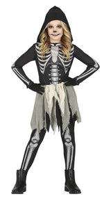 Déguisement Squelette Usé Enfant Fille – Halloween