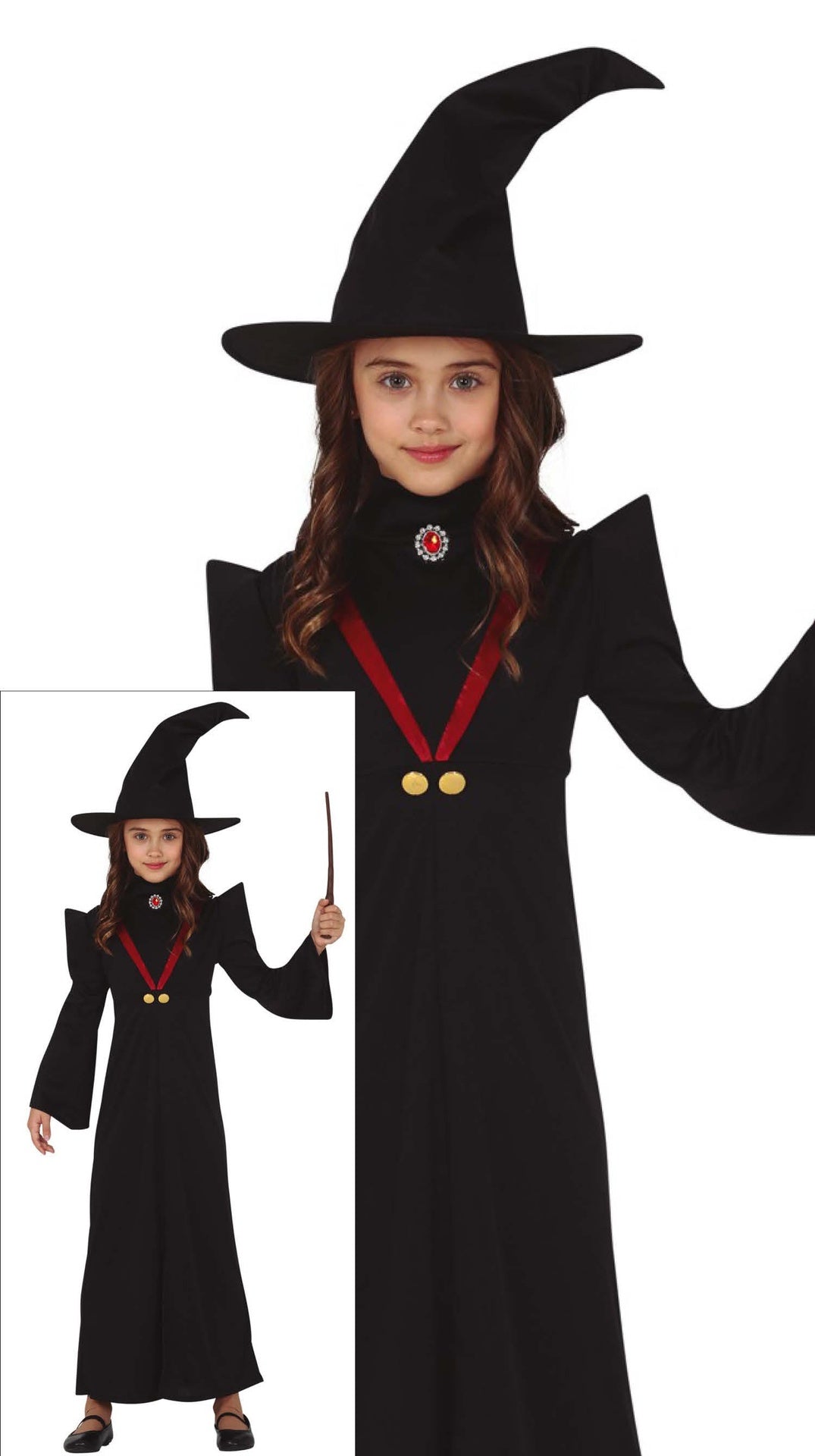 Déguisement Grand Magicien Enfant Fille – Halloween