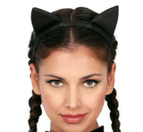 Déguisement Combinaison Chat Noir et Diadème Adulte Femme – Halloween