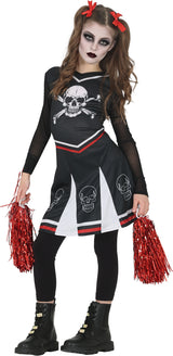 Déguisement Pom-Pom Girl Gothique Enfant Fille – Halloween