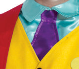 Déguisement Monsieur Sourire Costume Rouge et Jaune Adulte Homme – Halloween