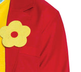 Déguisement Monsieur Sourire Costume Rouge et Jaune Adulte Homme – Halloween