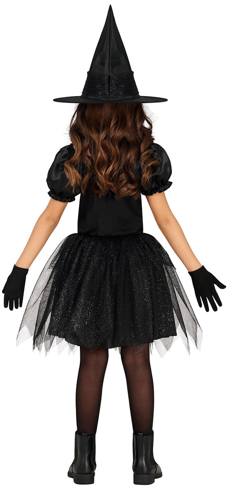 Déguisement Sorcière Argentée Enfant Fille – Halloween