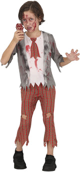Déguisement Écolier Zombie Enfant Garçon – Halloween