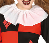 Déguisement Arlequin Rouge Enfant Fille – Halloween