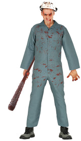 Déguisement Psychopathe en Combinaison Grise Adulte Homme – Halloween