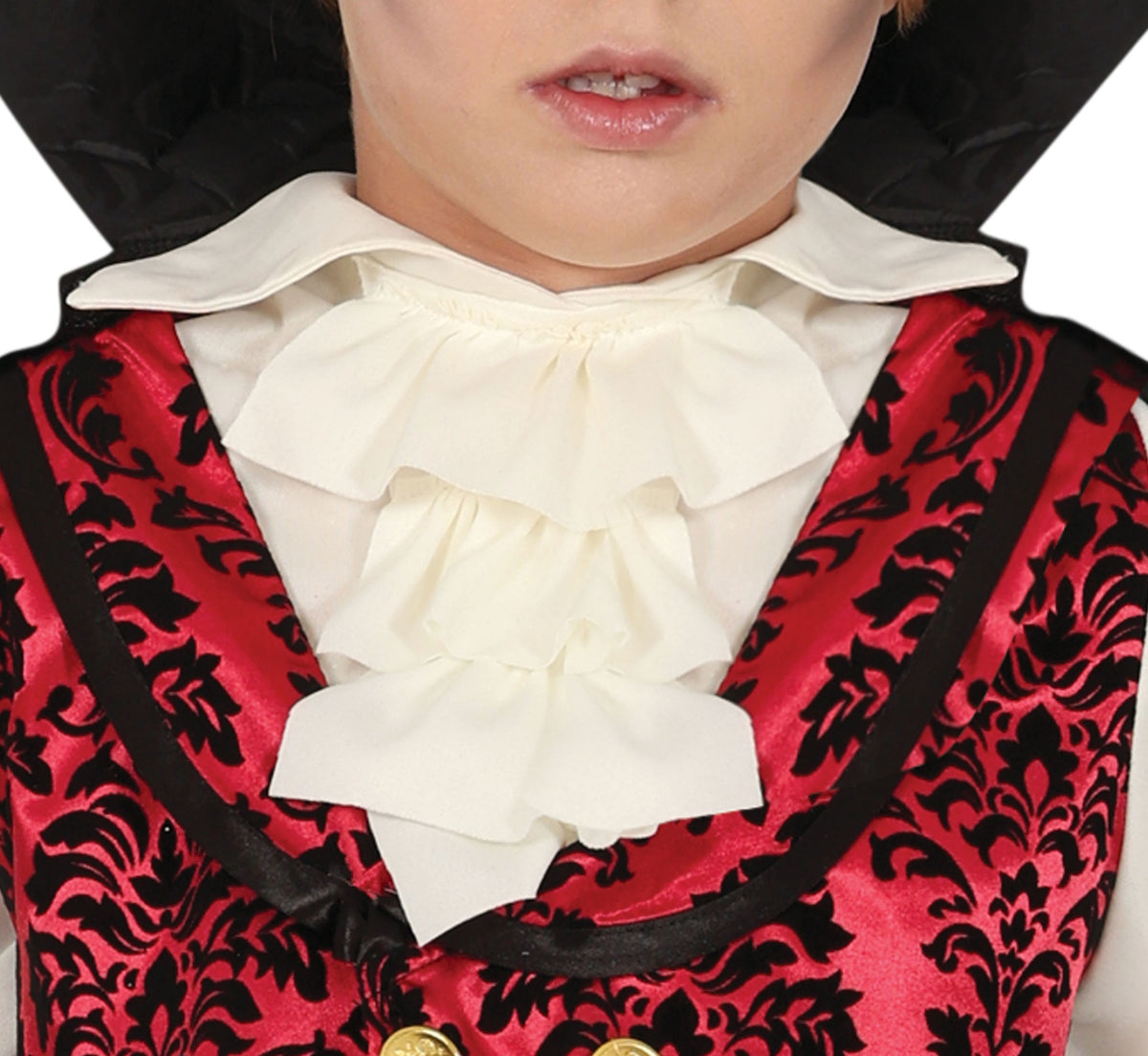 Déguisement Vampire Classique Gilet Rouge 7 à 12 Ans Enfant Garçon – Halloween