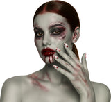 Faux Ongles Ensanglantés avec Colle – Halloween