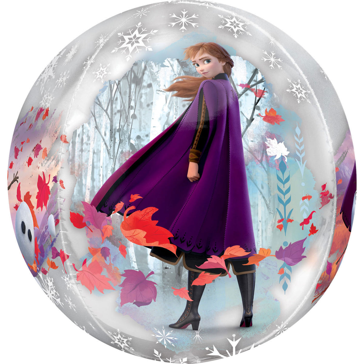 Ballon Hélium Sphère La Reine des Neiges 2 – Anniversaire Fille