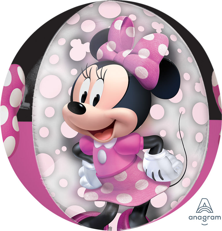 Ballon Hélium Sphère Minnie Mouse Forever – Anniversaire Fille