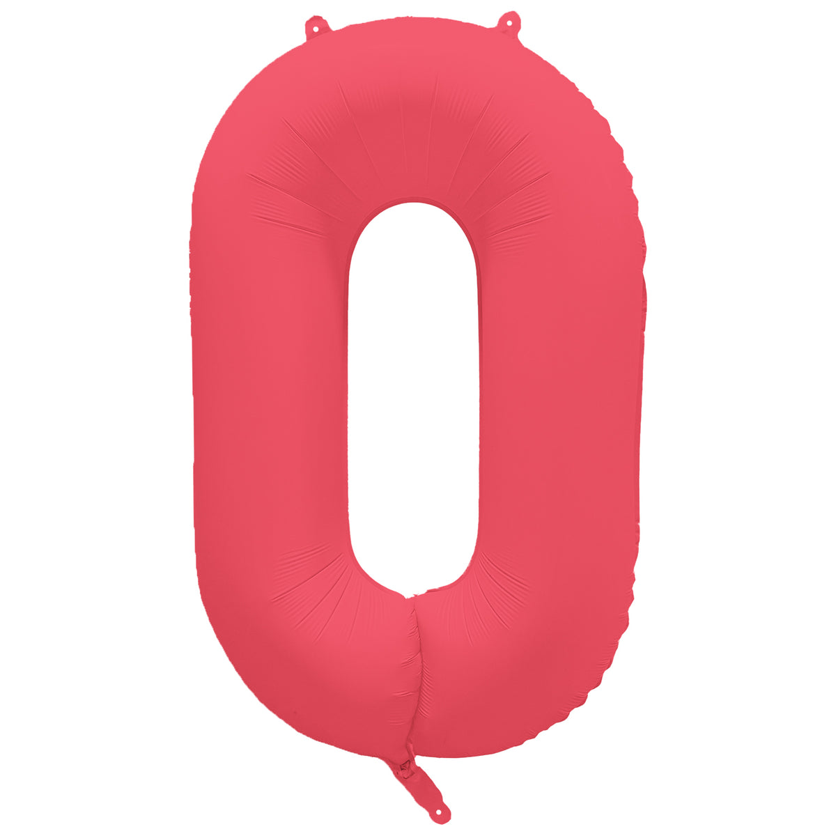 Ballon Chiffre Néon Rouge de 0 à 9 – Anniversaire et Soirée Fluo