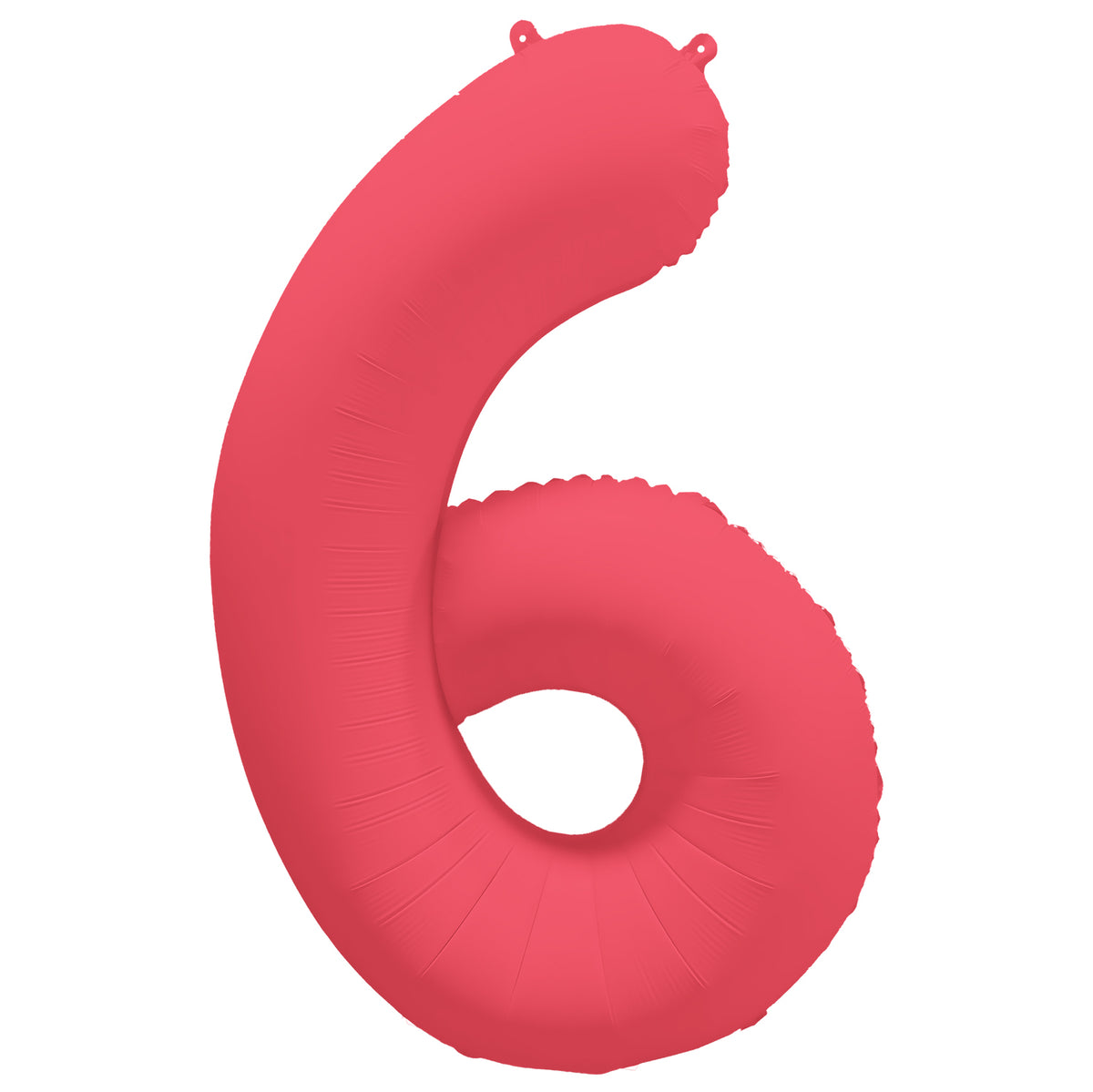 Ballon Chiffre Néon Rouge de 0 à 9 – Anniversaire et Soirée Fluo