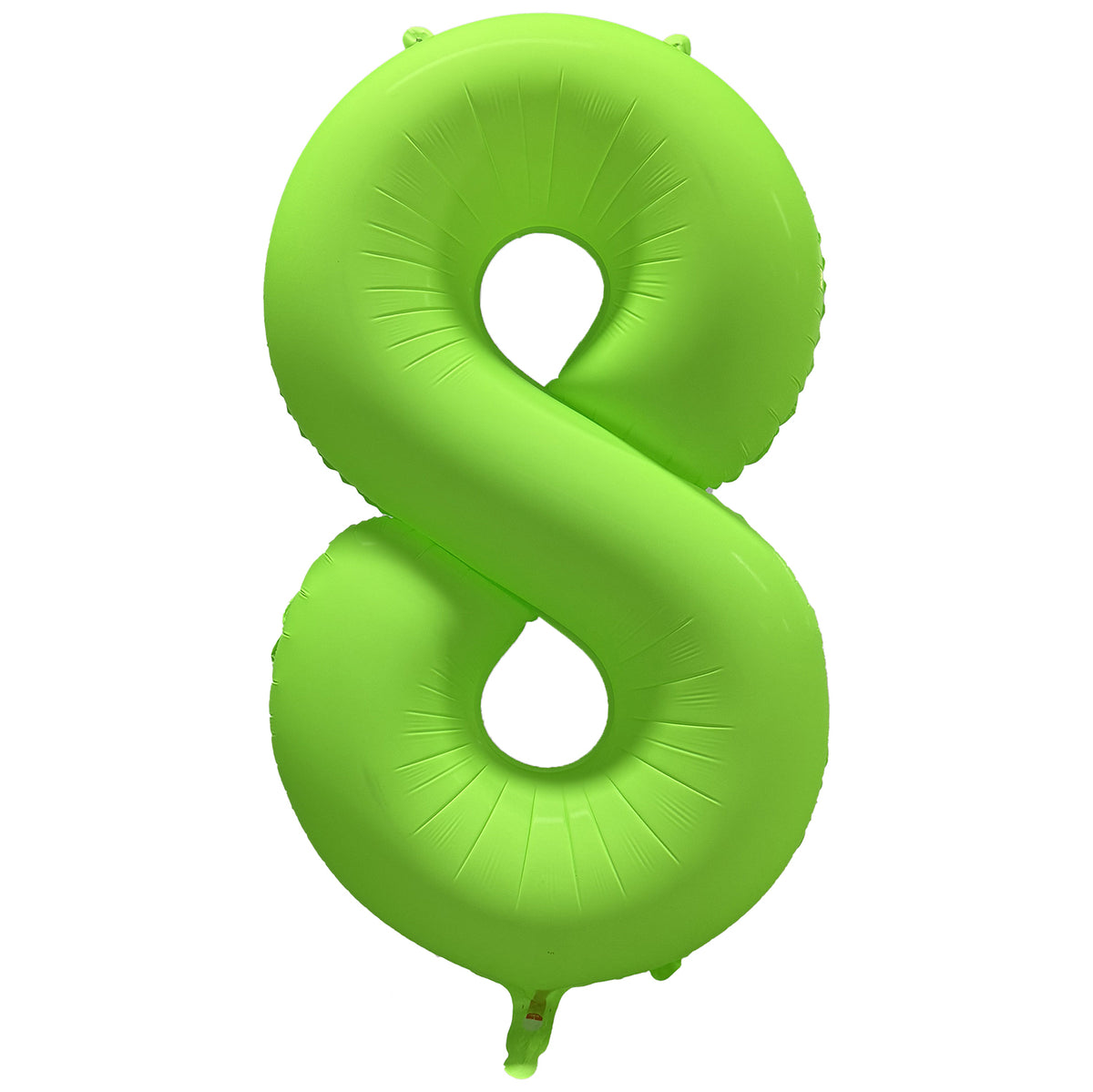 Ballon Chiffre Néon Vert de 0 à 9 – Anniversaire et Soirée Fluo