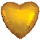 Ballon Hélium Cœur Métallisé Uni – Saint-Valentin, Mariage et Anniversaire
