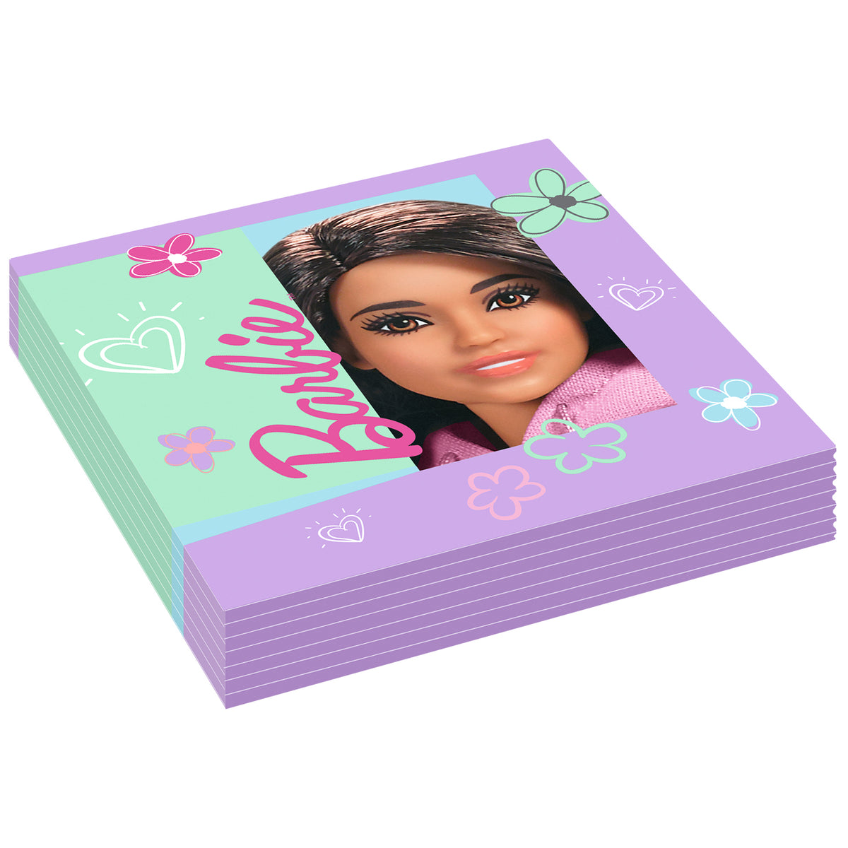 Serviettes Barbie x16 – Anniversaire Fille