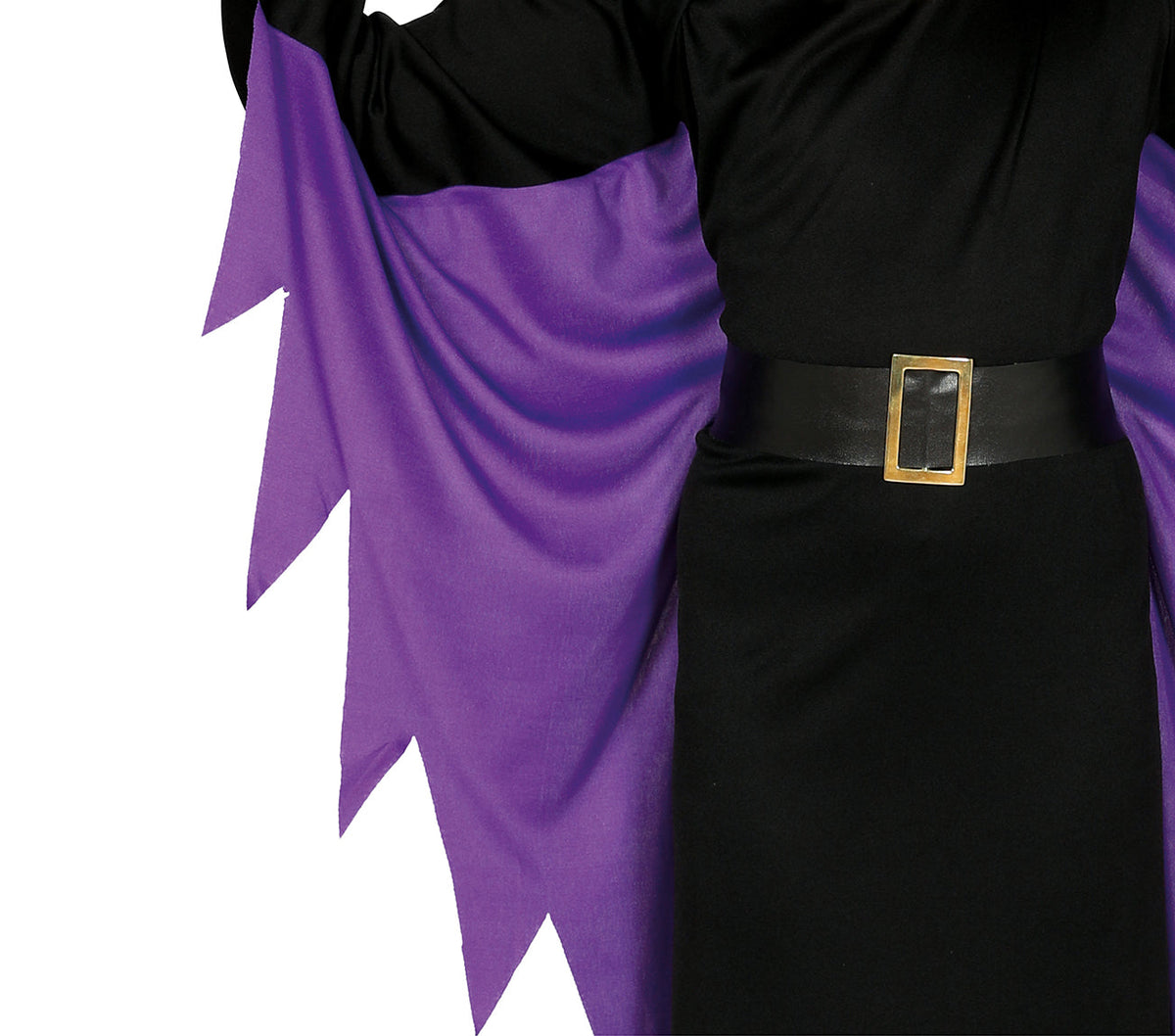 Déguisement fée méchante enfant noir et lilas