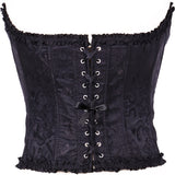 Corset Relief Noir Adulte – Marquise et Soirée Costumée