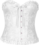 Corset Blanc Adulte – Marquise et Soirée Costumée