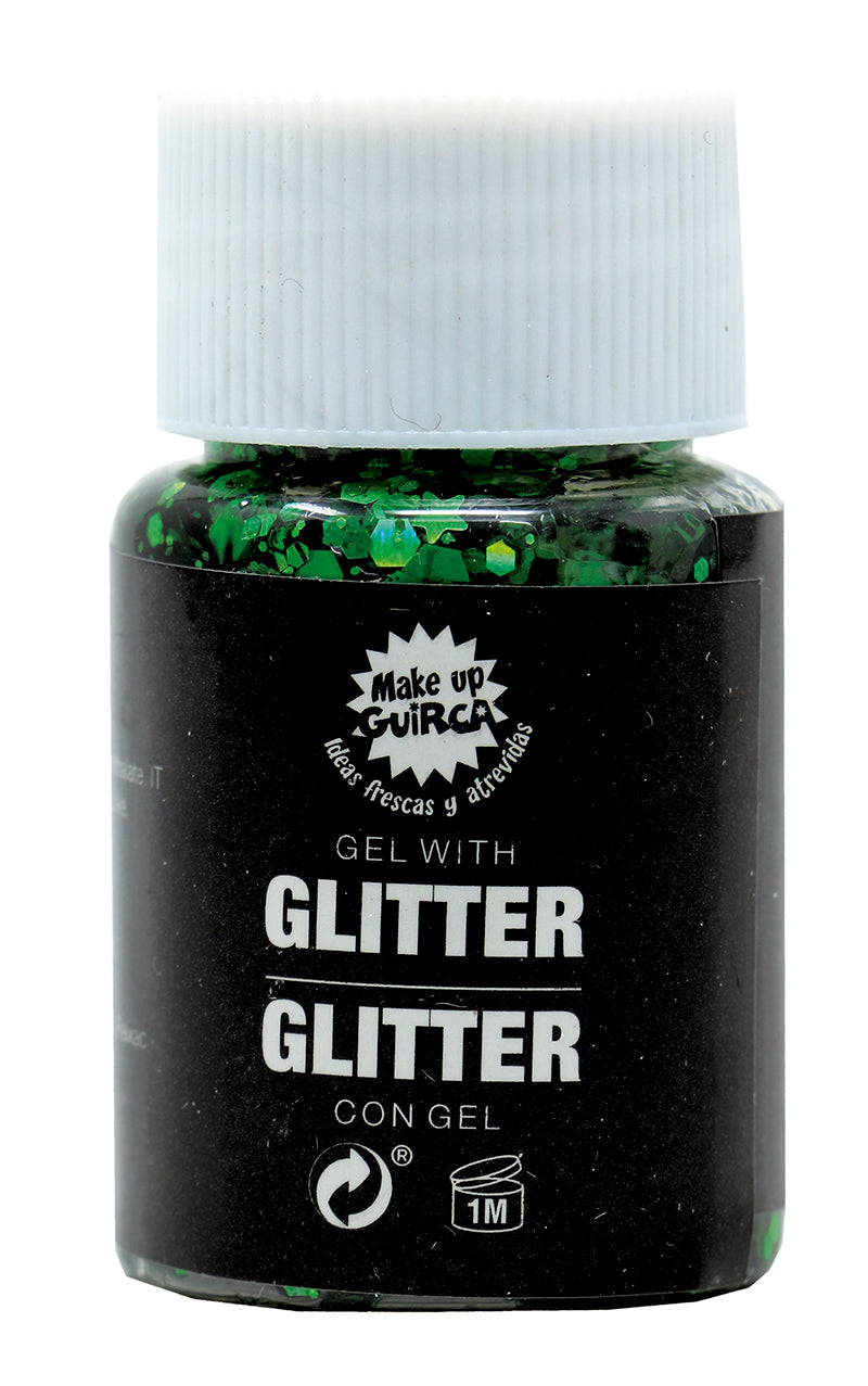 Gel à Paillettes Vert et Violet – Festival et Anniversaire