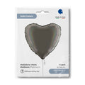 Heart-shaped balloon - Holographic rainbow effect - 36 cm - Helium inflation available in store