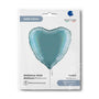 Ballon cœur - Effet holographique arc-en-ciel - 36 cm - Gonflage Hélium en boutique